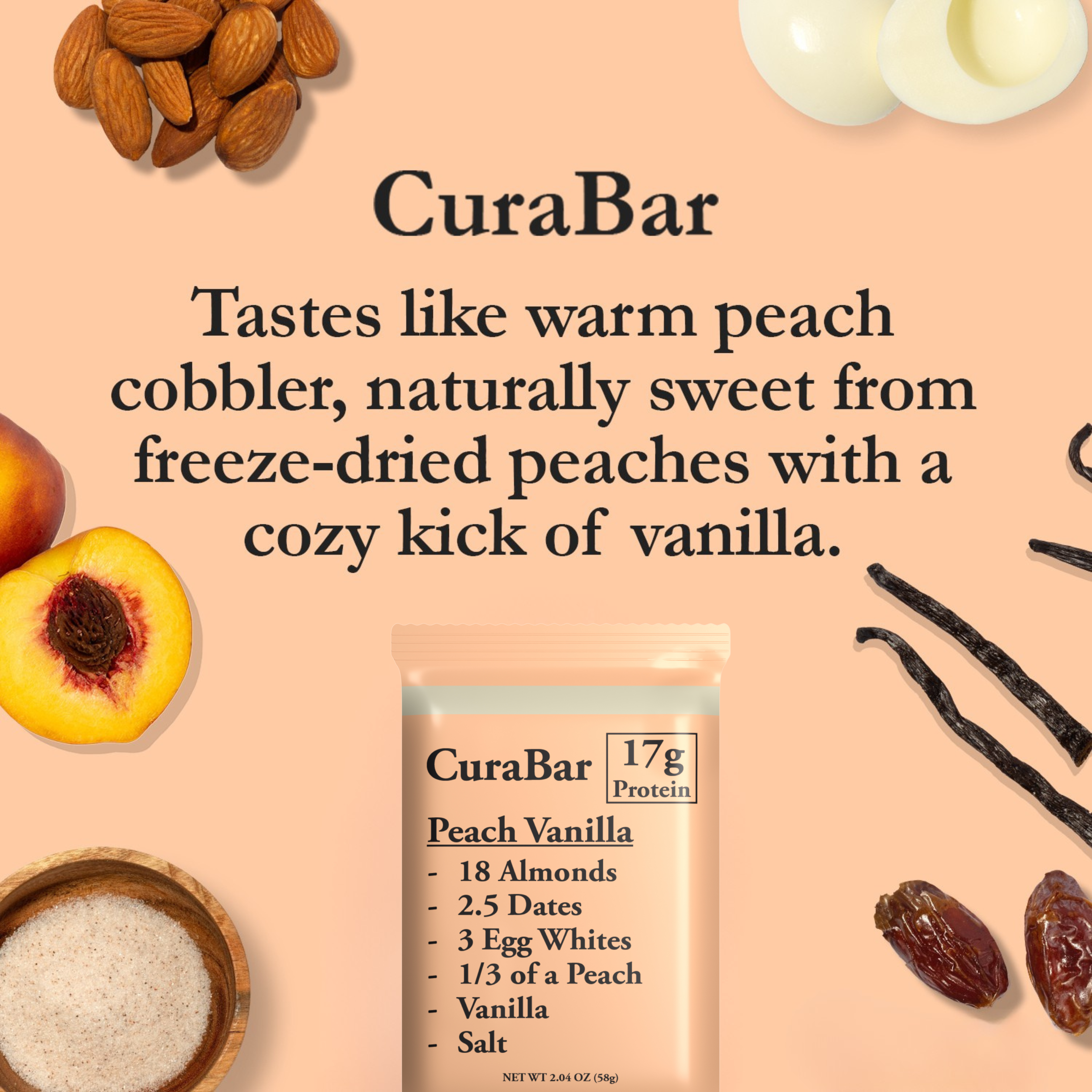 Peach Vanilla (12 Bars)