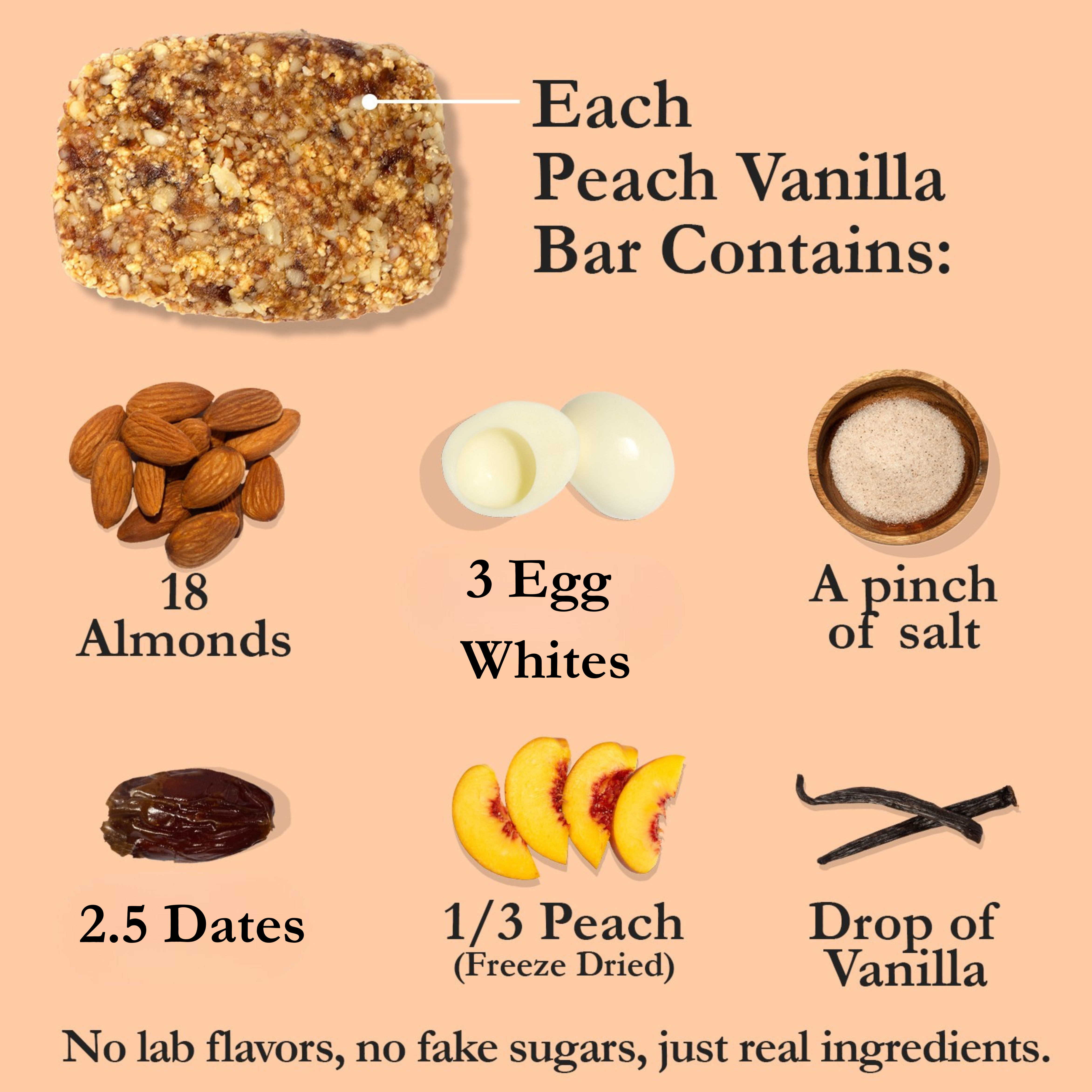 Peach Vanilla (12 Bars)