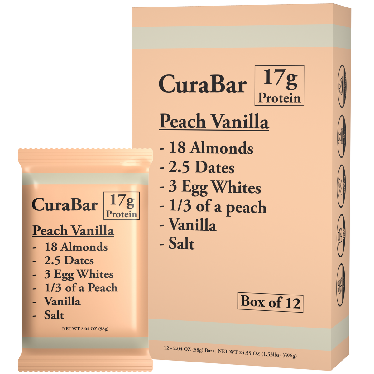 Peach Vanilla (12 Bars)