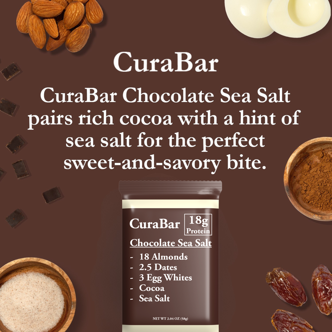 Chocolate Sea Salt (12 Bars)